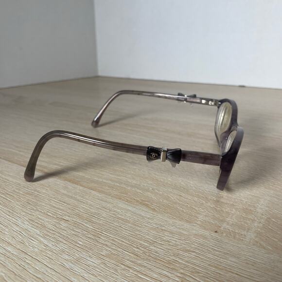 CHANEL 3242 c.1307 Eyeglasses RARE! With Bows Gray Blue Frames 52-16-135 - Picture 11 of 11